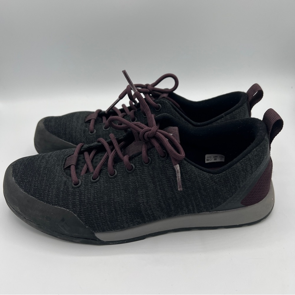 Black Diamond Women's Circuit Approach Shoes Anthracite Bordeaux Sz 8 - Picture 4 of 12